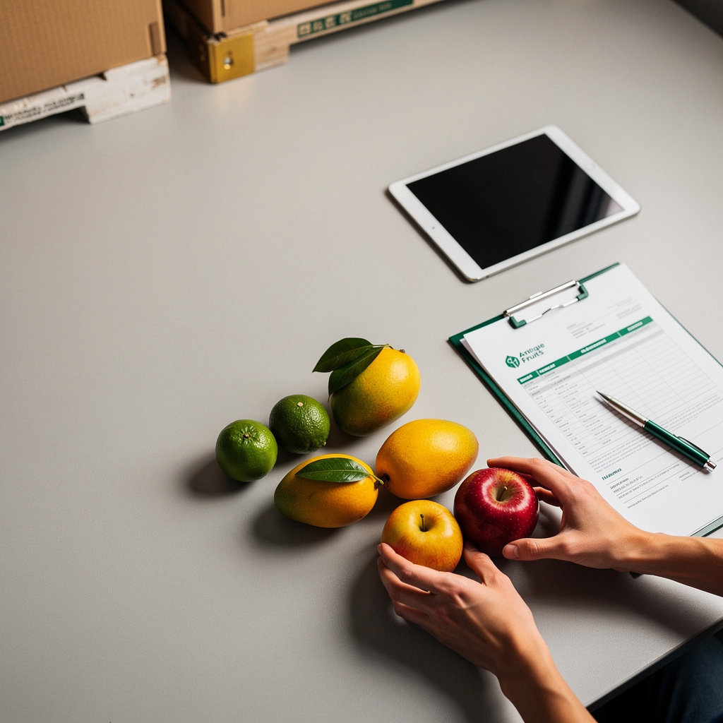 Angie Fruits Pte Ltd professional fruit logistics and export services contact